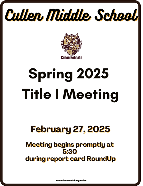 Title I Meeting